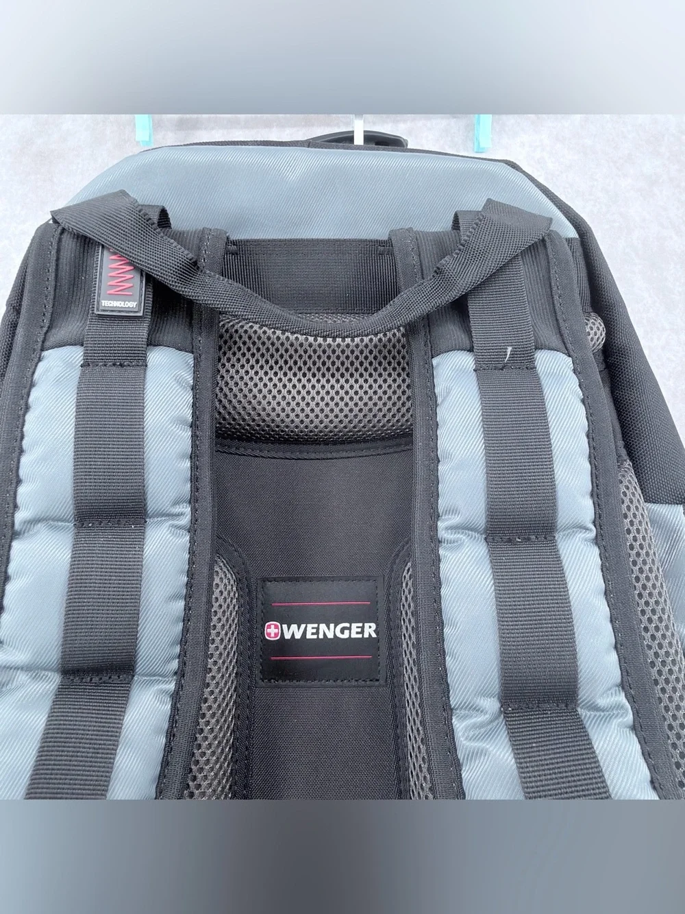 SwissGear Wenger Black & Gray Laptop Backpack